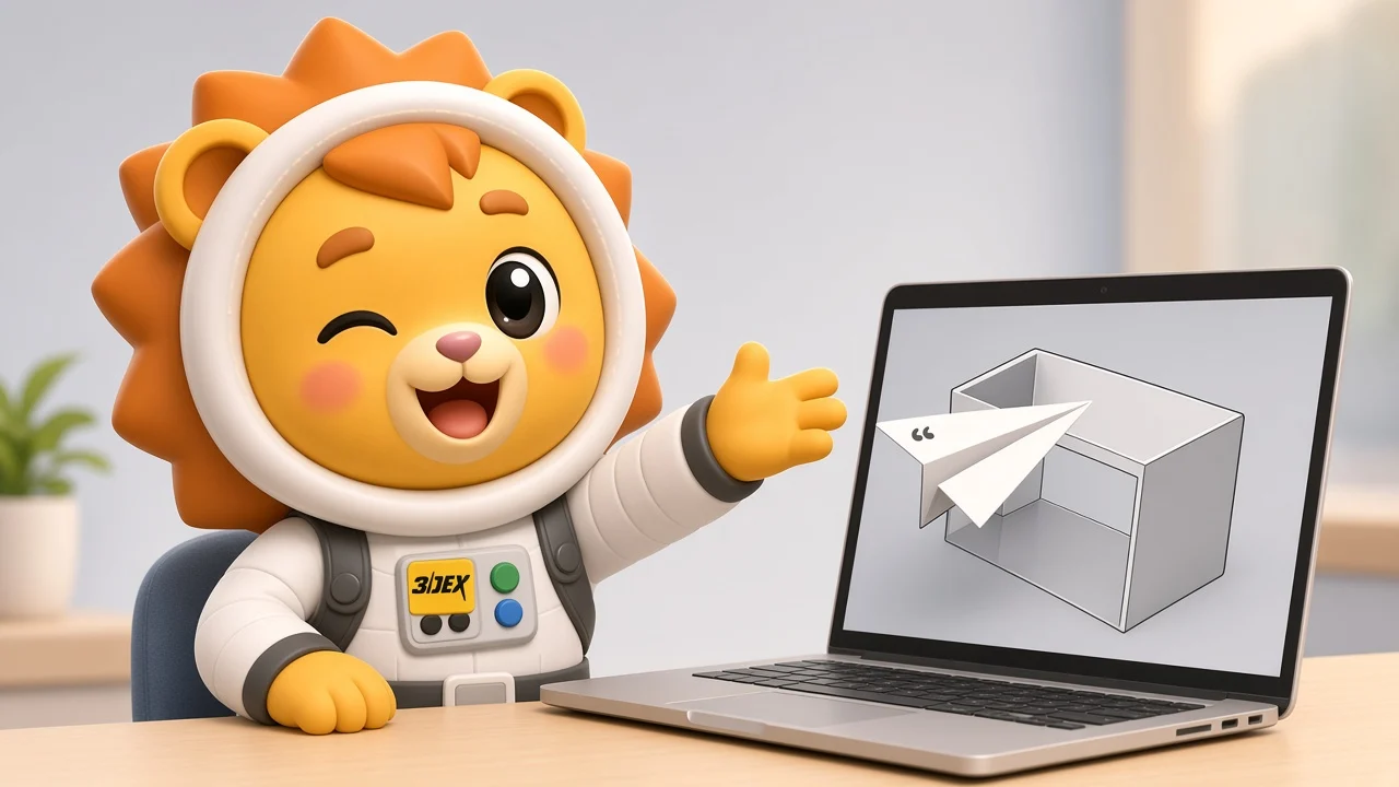 小德上傳 3D 檔取得 3D列印報價
