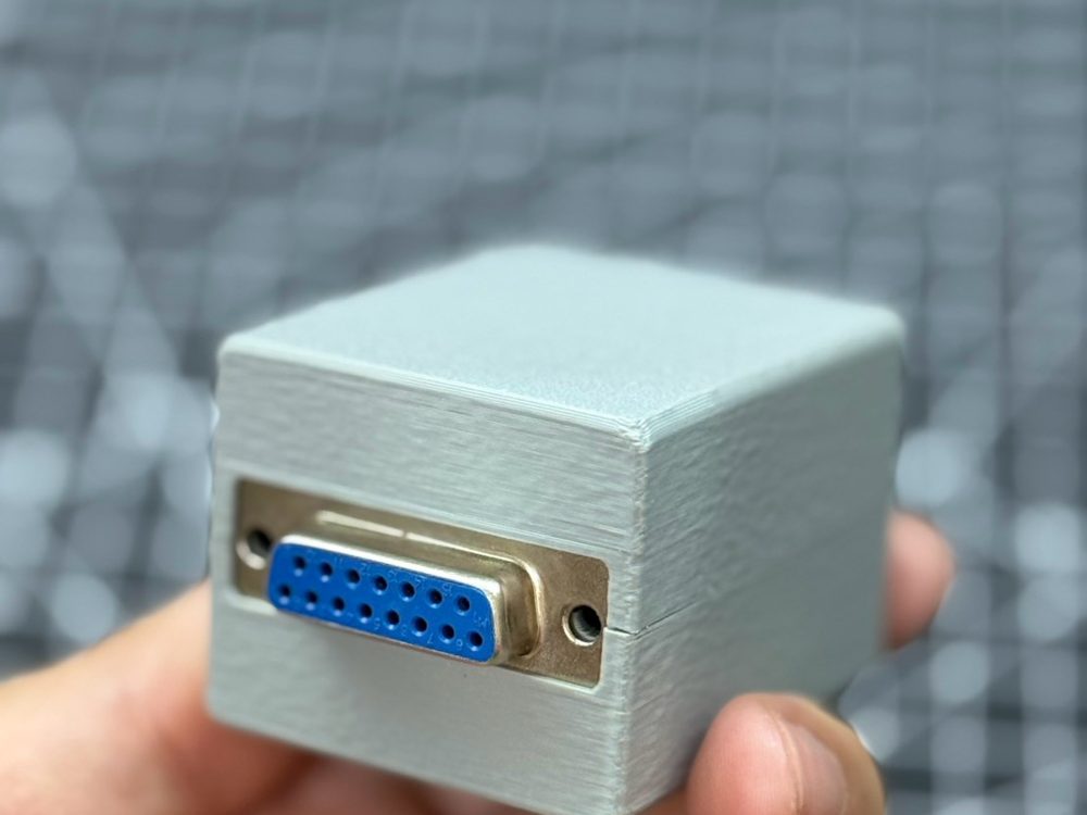 客製 DB15 連接器轉接外殼成品